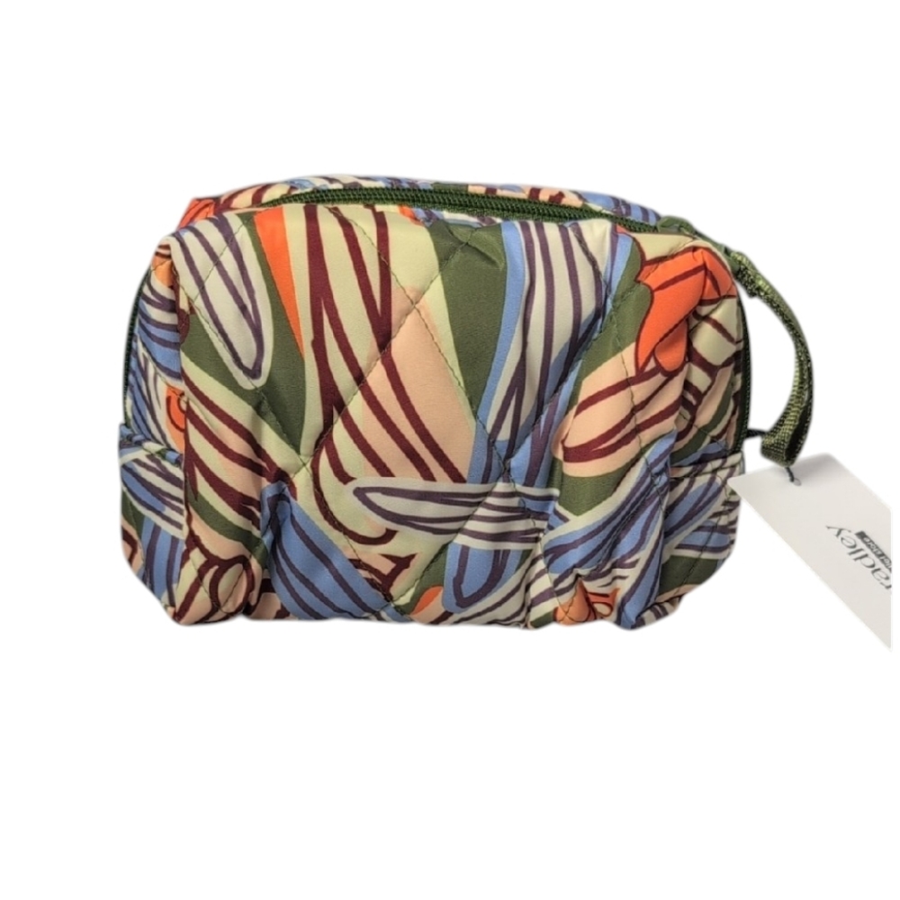 Vera Bradley Outlet Ultralight Essential Small Cosmetic Bag in Dragonfly By